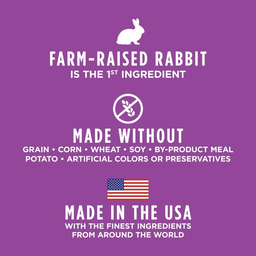 Instinct Original Dry Cat Food, Raw Coated Kibble, High Protein, Grain Free Recipe - Real Rabbit, 10 lb. Bag