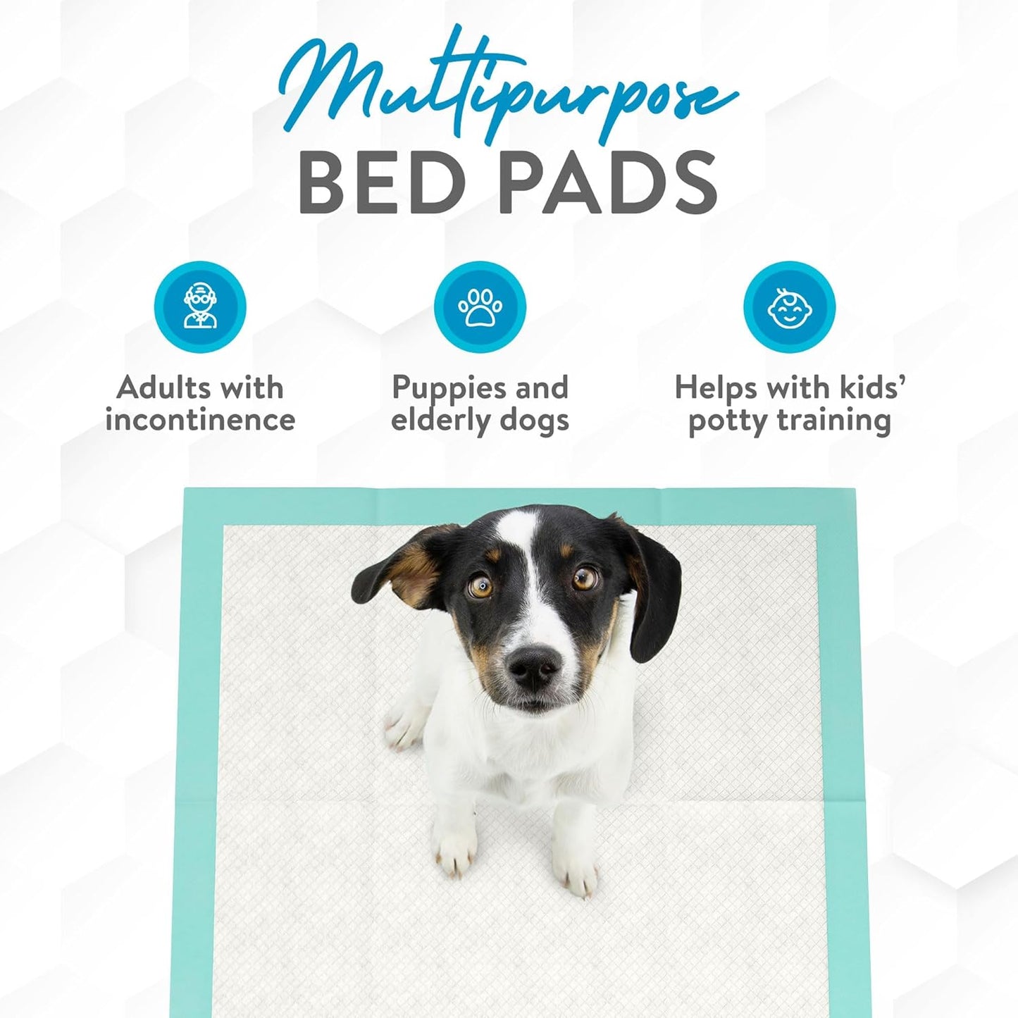 Inspire Extra Large Super Absorbent Disposable Bed Pads for Incontinence Ultra Thick and Absorbent Bed Pads Disposable Adult | Puppy Pads | Pee Pads for Adults (36" X 36" Pack of 50)