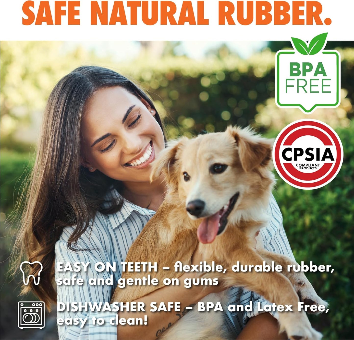 Max Fusion with Nike Grind, Arlee Gyro Treat Dispensing Dog Toy, Durable Dog Treat Toy, L