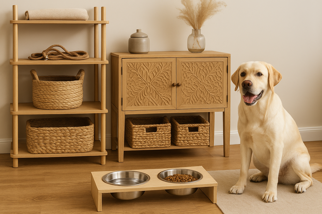 Luxury Meets Function: Organizing Pet Essentials in Style