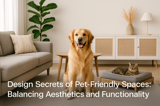 Design Secrets of Pet-Friendly Spaces: Balancing Aesthetics and Functionality