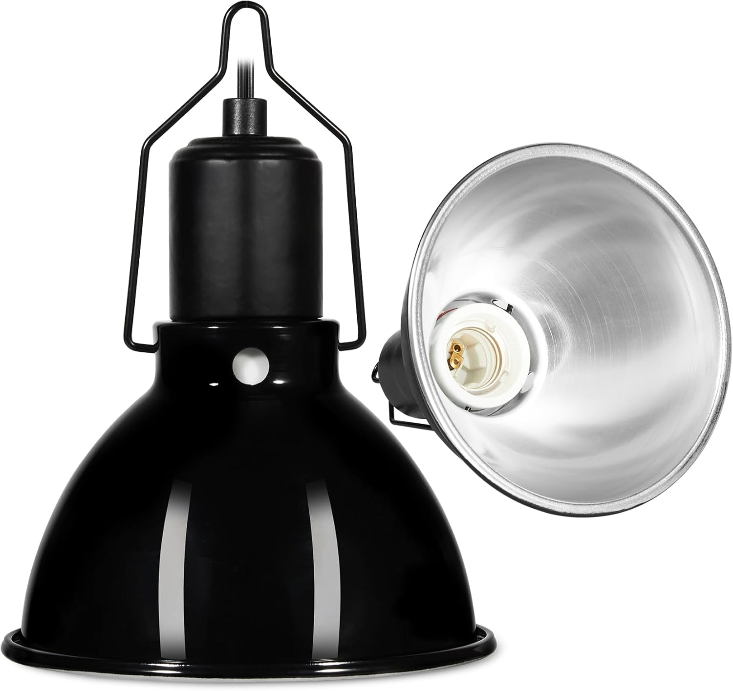 Premium habitat lighting with UVB and heat lamps designed for reptile and amphibian health and color enhancement by OpulentPaws