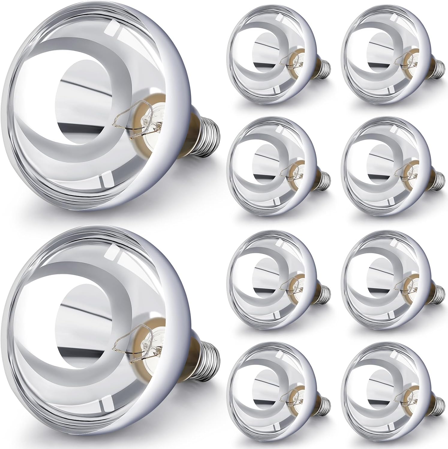 Warm incandescent light bulbs by OpulentPaws providing classic, soft illumination for elegant and cozy home interiors