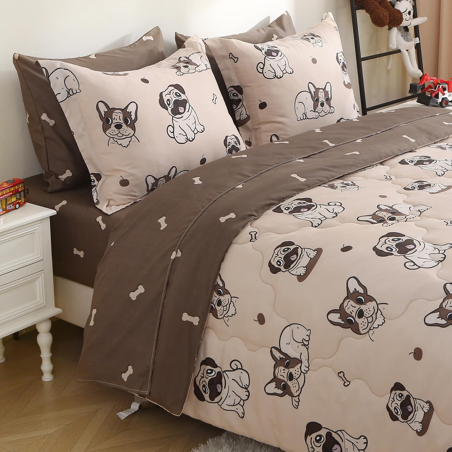 Cozy and stylish kids' bedding by OpulentPaws featuring soft fabrics and playful designs for restful sleep
