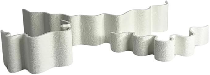 REEFSHAPE Aquarium or Terrarium Substrate Cliffs Combo Pack | Separate Substrate Layers in Aquariums or Terrariums to Create Cliffs & Depth | Made in USA (Cliff Combo, White)