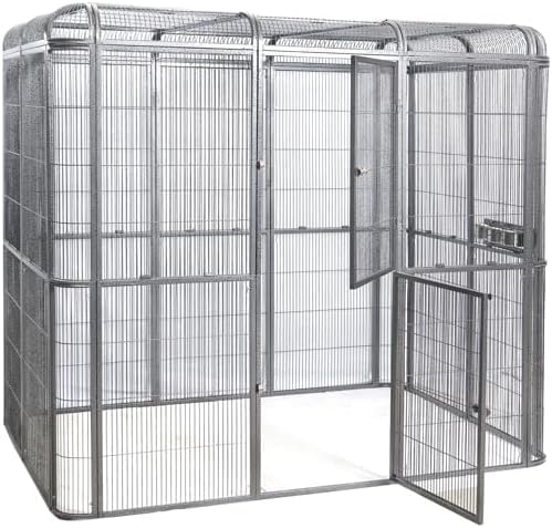 Walk-in Bird Aviary Cage Parrot Macaw Reptile Dog H79xW86xD62 Flight Cage