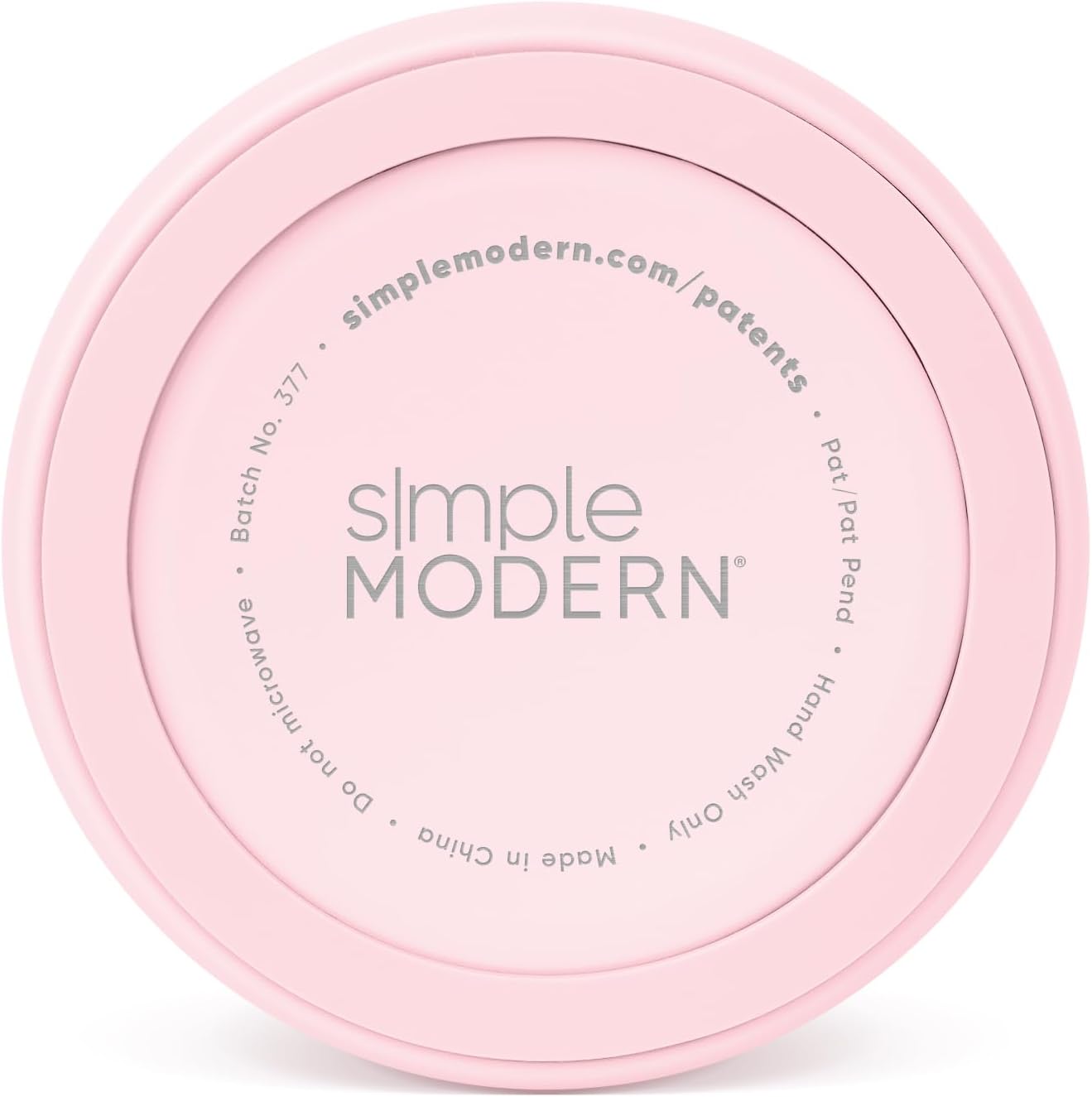 Simple Modern Stainless Steel Pet Water Bowl for Dogs & Cats | Reusable Insulated Stainless Steel Food Bowls for Dog Cat | No Tip No Slip BPA Free | Bentley Collection | Medium (32oz) | Blush