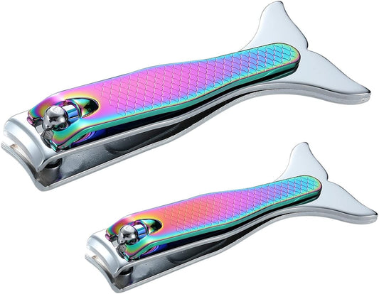 Mermaid Nail Clipper Set, Gifts for Girls and Women, Unique Gifts for Christmas, Stocking Stuffers, Birthdays