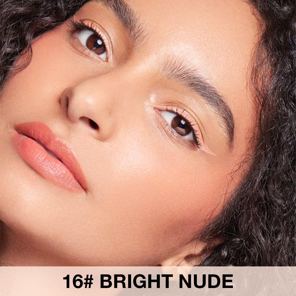 evpct 2Pcs Warm Pink Gel Eyeliner Pencil Waterproof for Women Eye Face Paint, Longwear Matte Cream Eyeliner Stick Crayon, Cat Eye Liners Eyeshadow Makeup Smooth Glide delineador de ojos contra el agua