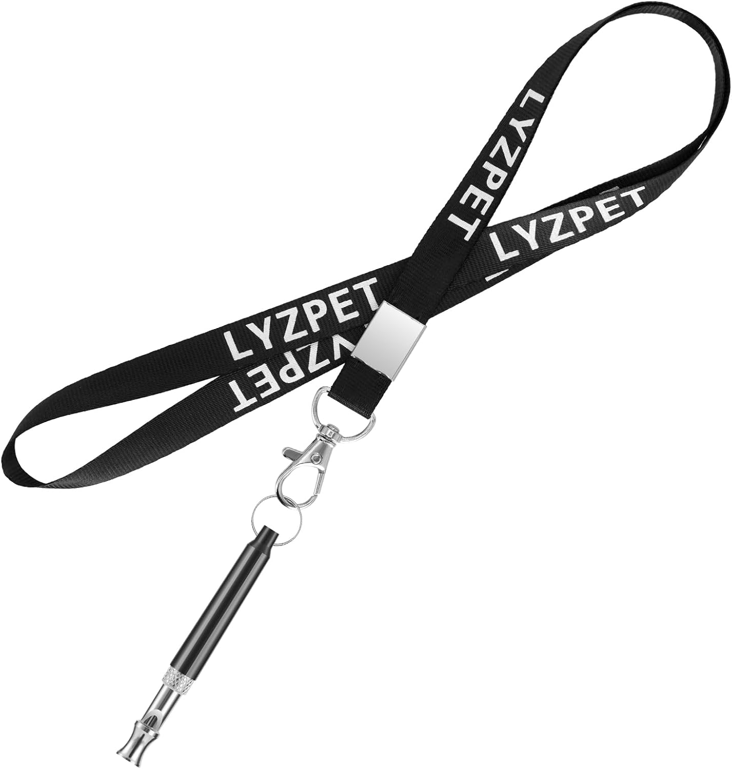 Dog Whistle, Dog Whistle to Stop Barking Neighbors Dog, Adjustable Ultrasonic Silent Training Device, Black