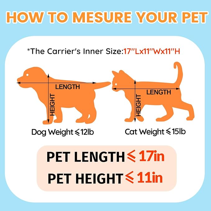 Petskd Top-Expandable Pet Carrier with Wheels 19x13x9 Inches Southwest Allegiant Airlines Approved, Soft-Sided Carrier for Small Dog Under 12 lbs and Large Cat Under 15 lbs(Purple)
