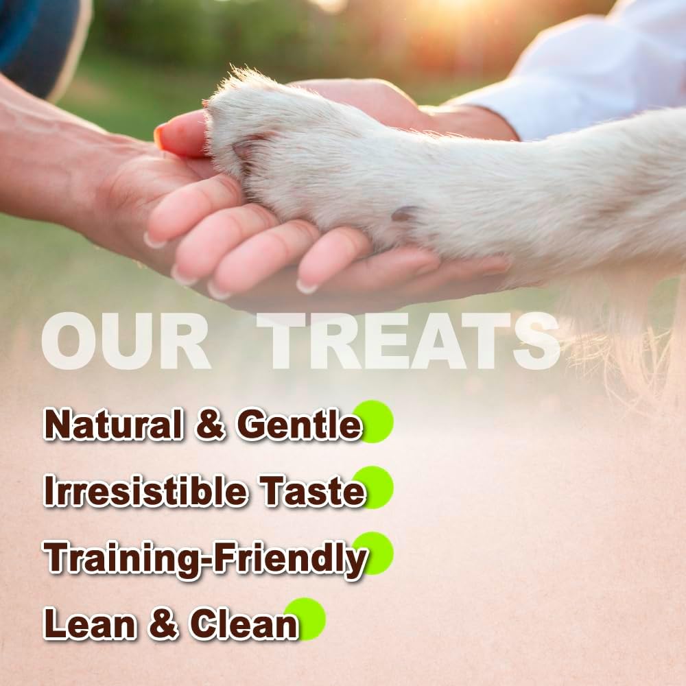 AFreschi Turkey Jerky Dog Treats – 4 oz, USA-Sourced Trukey, All-Natural, Hypoallergenic, High-Protein, Low-Fat, Healthy & Easily Digestible, Puppy & Training Snack