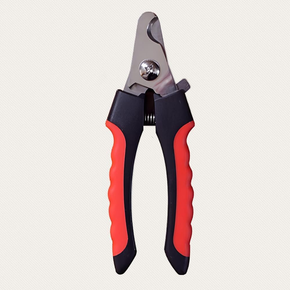 Pet Care Pedicure Kit for Dogs, Cats, Birds and Reptiles - Nail Clippers, File and Scissors Style Clippers Plus Case (3 Nail Clippers Plus Nail File)