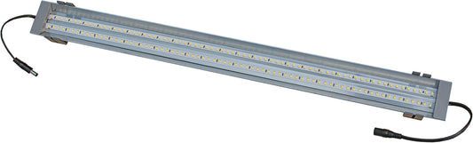 HappyBird Lightning (A Divison of M&M Cage) 24" LED linkable Light bar Without Power Source for Multiple Bird Breeder Cages, Full Spectrum LED. Will NOT Run ON ITS OWN (Single)
