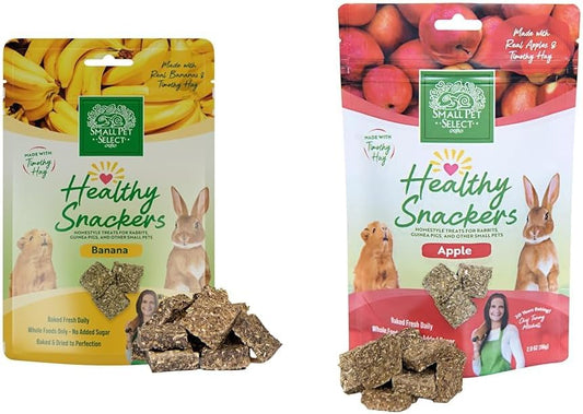 Small Pet Select - Healthy Snackers - Banana & Apple