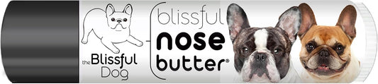 The Blissful Dog French Bulldog Pied Unscented Nose Butter - Dog Nose Butter, 0.15 Ounce