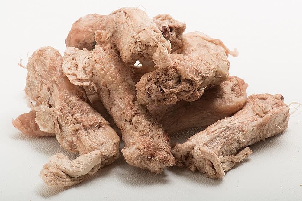 Fresh Is Best Freeze Dried Dog Treats - Raw Chicken Necks for Dogs & Cats - Training Treats for Dogs in Resealable Zipper Bag - High-Protein Single Ingredient Dog Treat - Made in The USA
