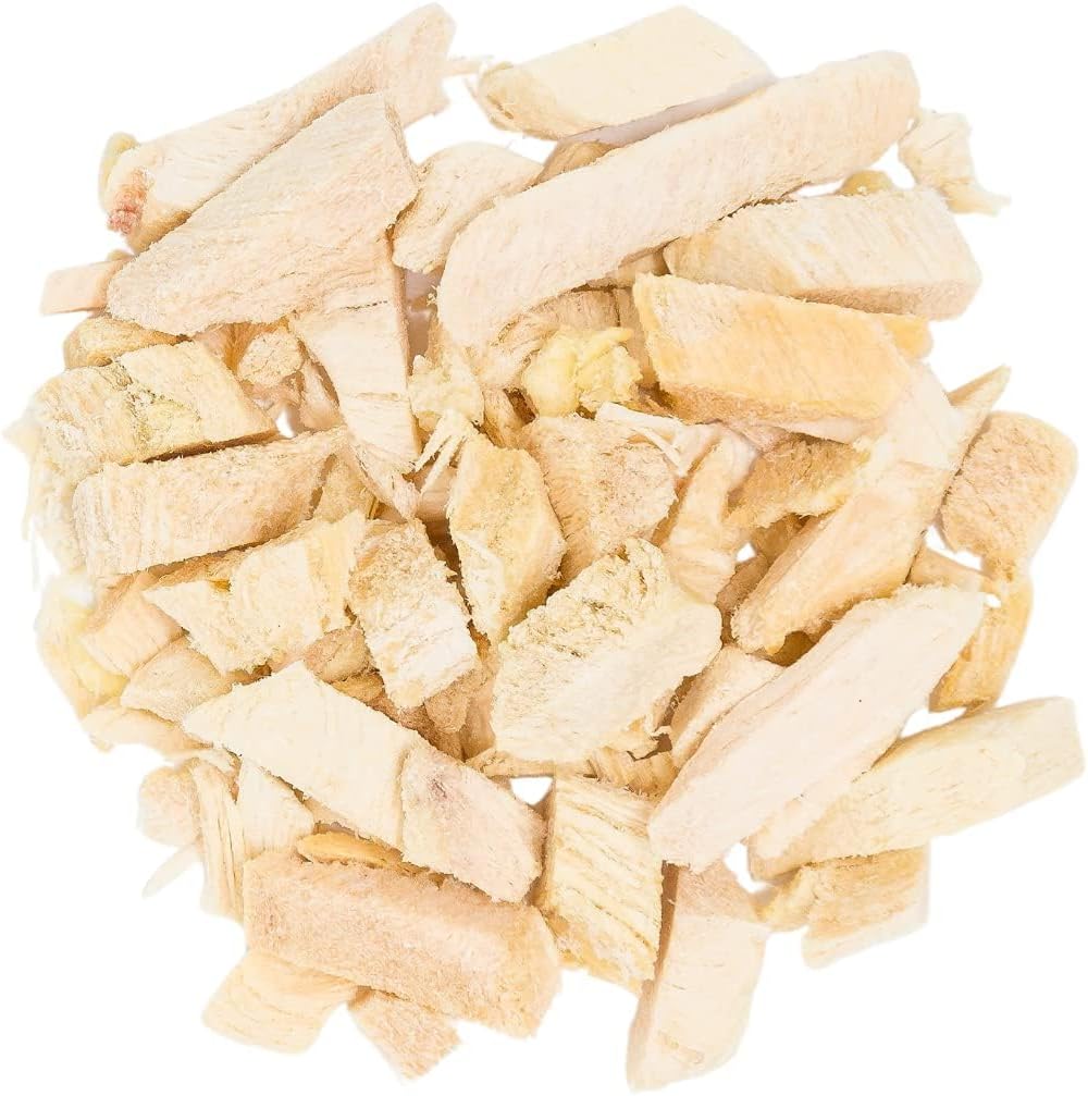 hotspot pets Freeze Dried Chicken Treats for Cats & Dogs -1LB Big Bag- Made in USA - Single Ingredient - Resealable Bag, All Natural Grain-Free (Chicken Breast)- Perfect for Training, Topper or Snack