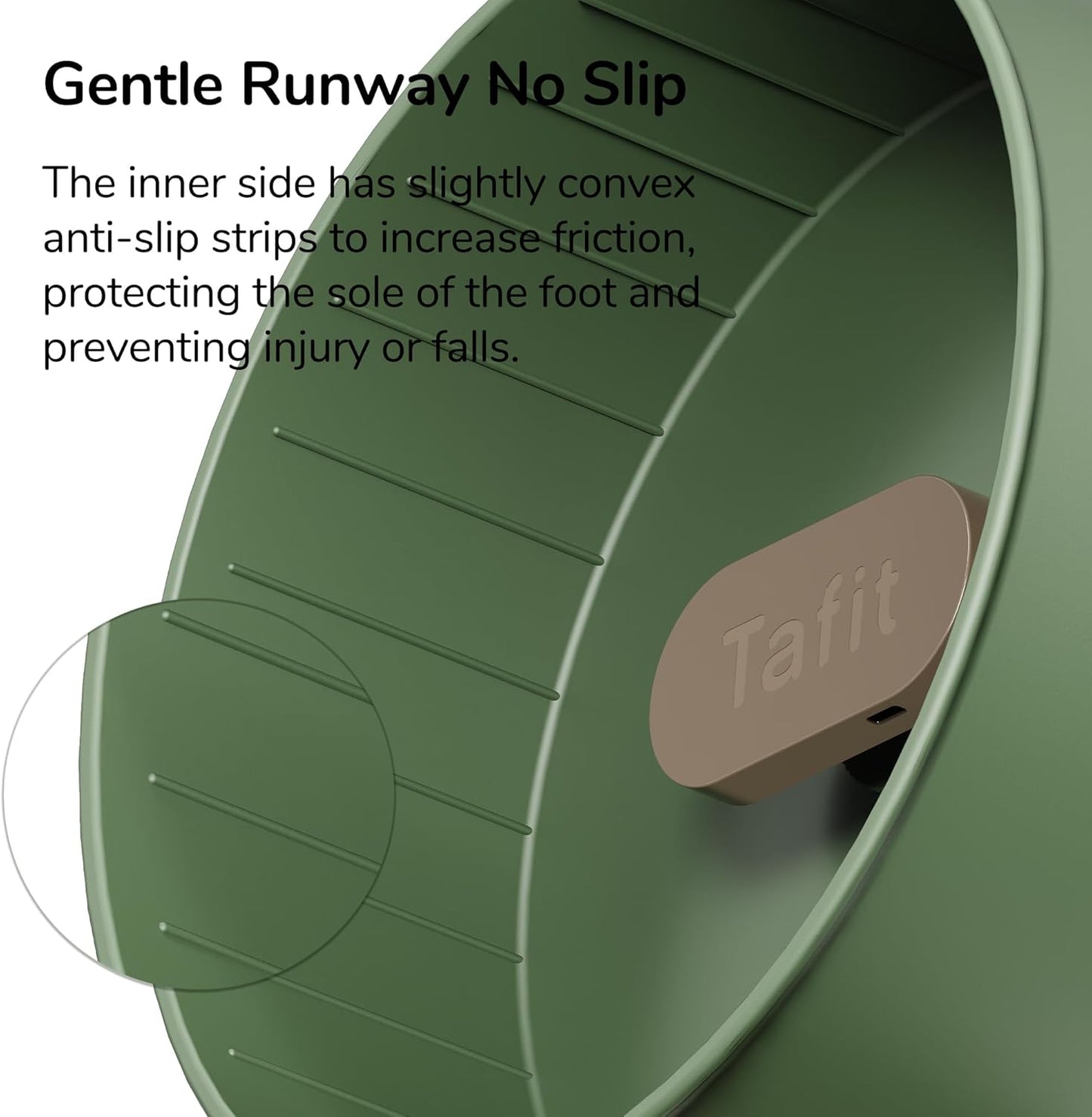 Quiet Hamster Wheel 10.2 Inch Dual-Bearings Silent Small Animals Running Exercise Wheel Height Adjustable for Syrian Hamsters, Gerbils, Rats, or Other Small Pets, Avocado Green