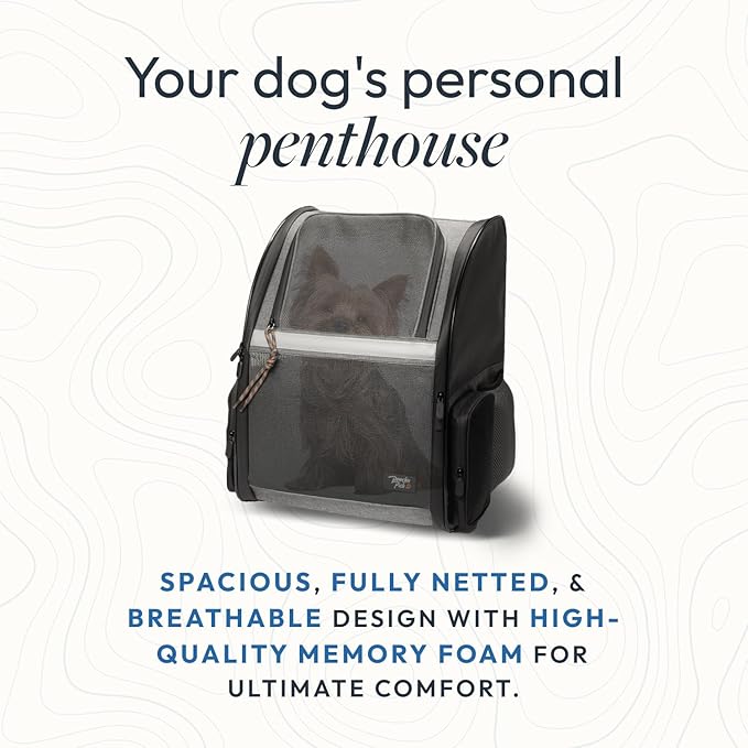 Pooch's Pick Luxury Pet Carrier Backpack