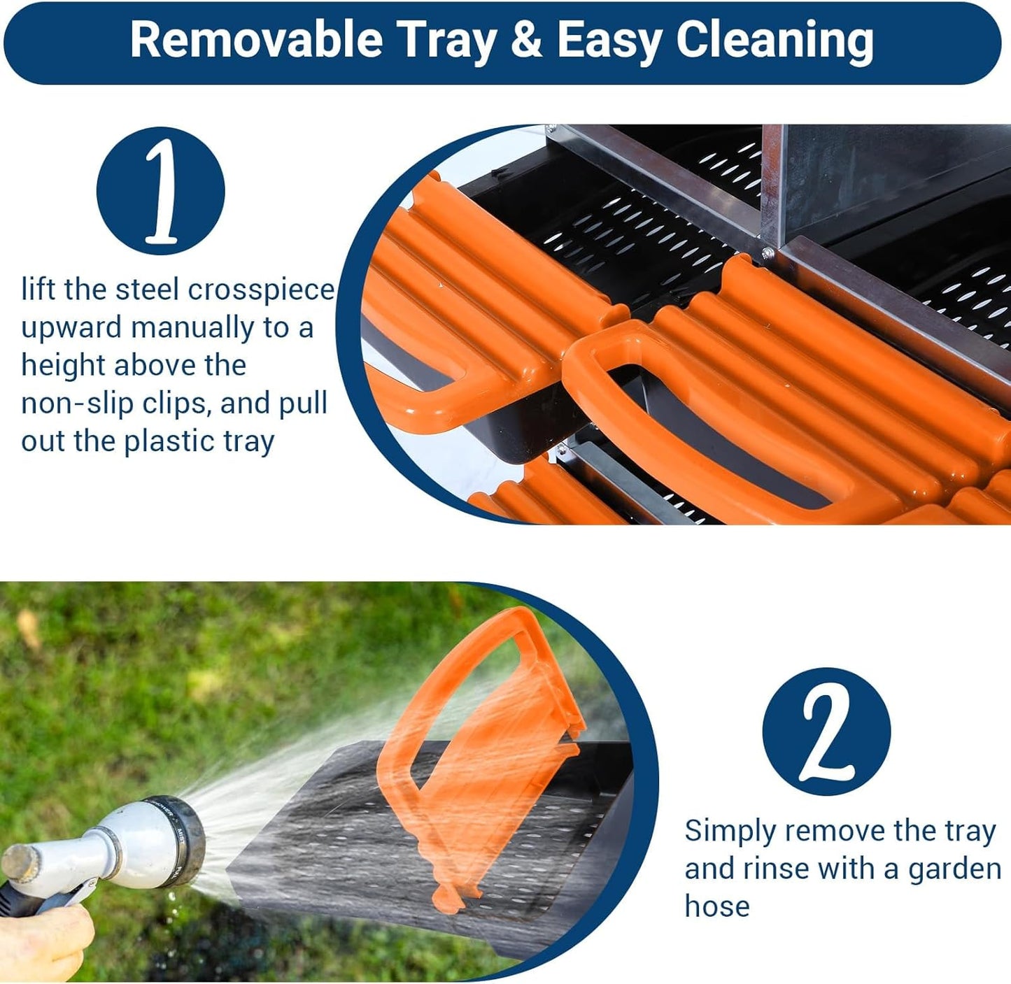 Chicken Nesting Box, 10 Hole 2 Layer Hen Nest Boxes with Legs, Roll Away Eggs Laying Boxes,Cleanable Pull Out Hen Roosting Boxes