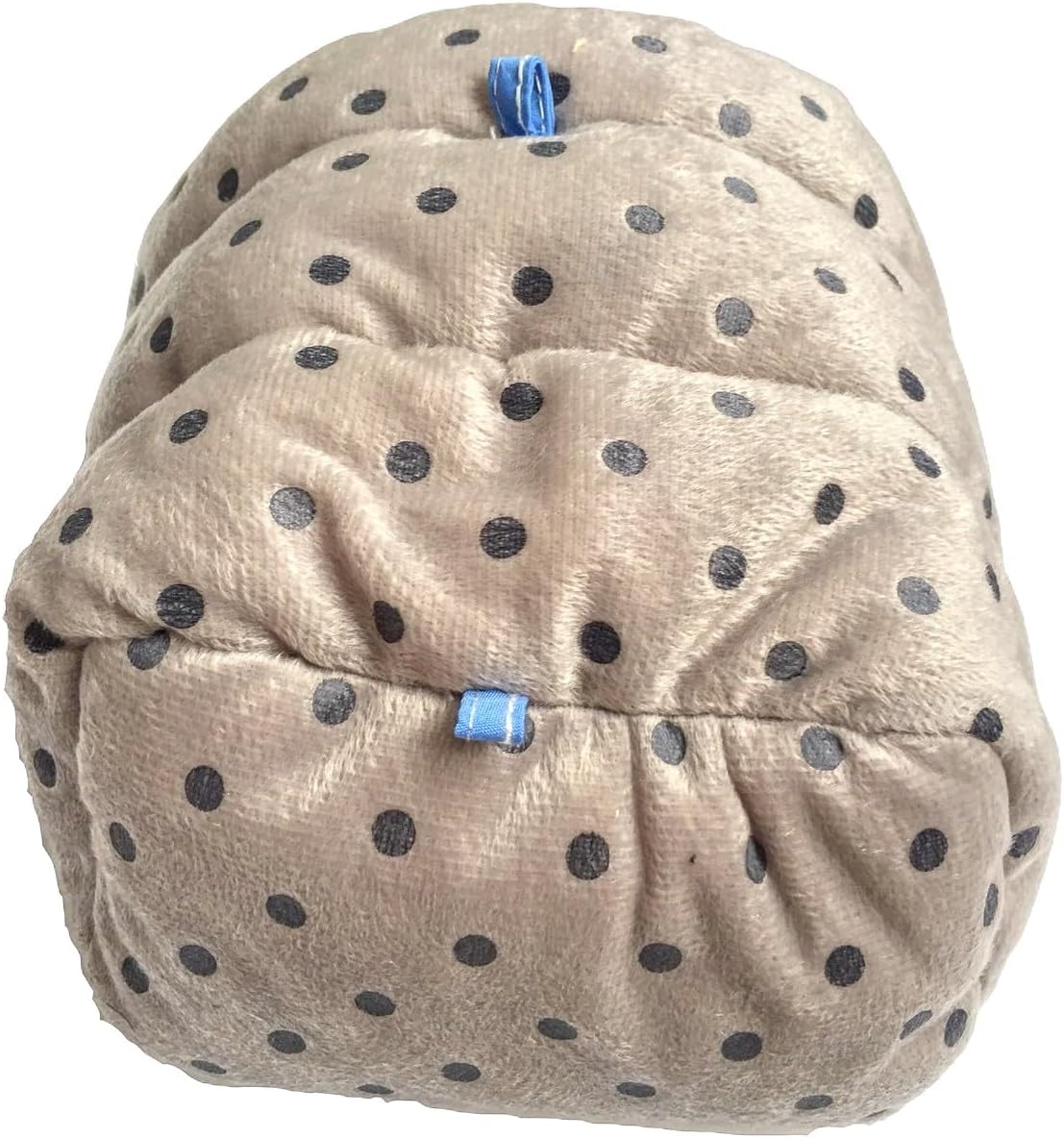 WOWOWMEOW Guinea Pig Cave Bed Small Animals Warm Cage Hanging Bed for Rat, Chinchilla, Hedgehog, Rabbit (M, Dot-Grey)