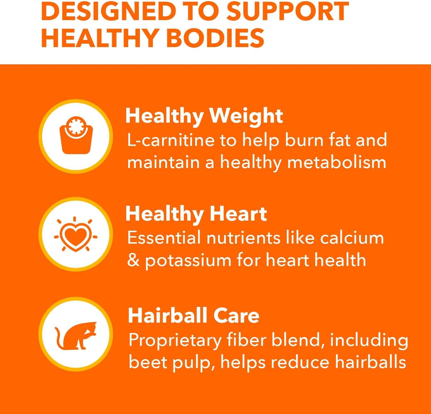 IAMS Proactive Health Indoor Weight Control & Hairball Care Adult Dry Cat Food, Chicken & Turkey Recipe, 16 lb. Bag