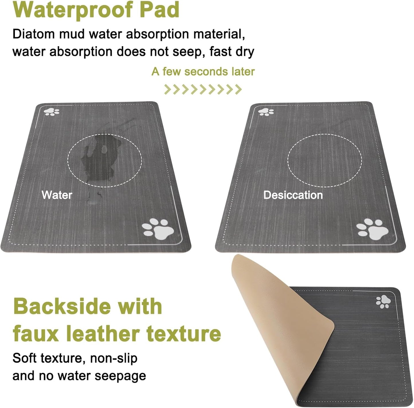 RIZZARI Large Water Dispenser for Dogs: 8L Automatic Stainless Steel Gray Gravity Raised Pet Feeder for Pet Dogs Indoor/Outdoor