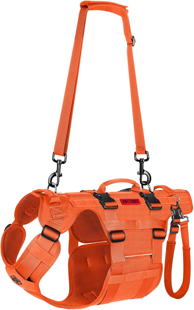 OneTigris Dog Lift Harness for Large Dogs, Dog Hip Support Brace, Full Body Dogs Lifter with Handles Invictus Multifunctional Mobility Assistance Vest for Back Legs