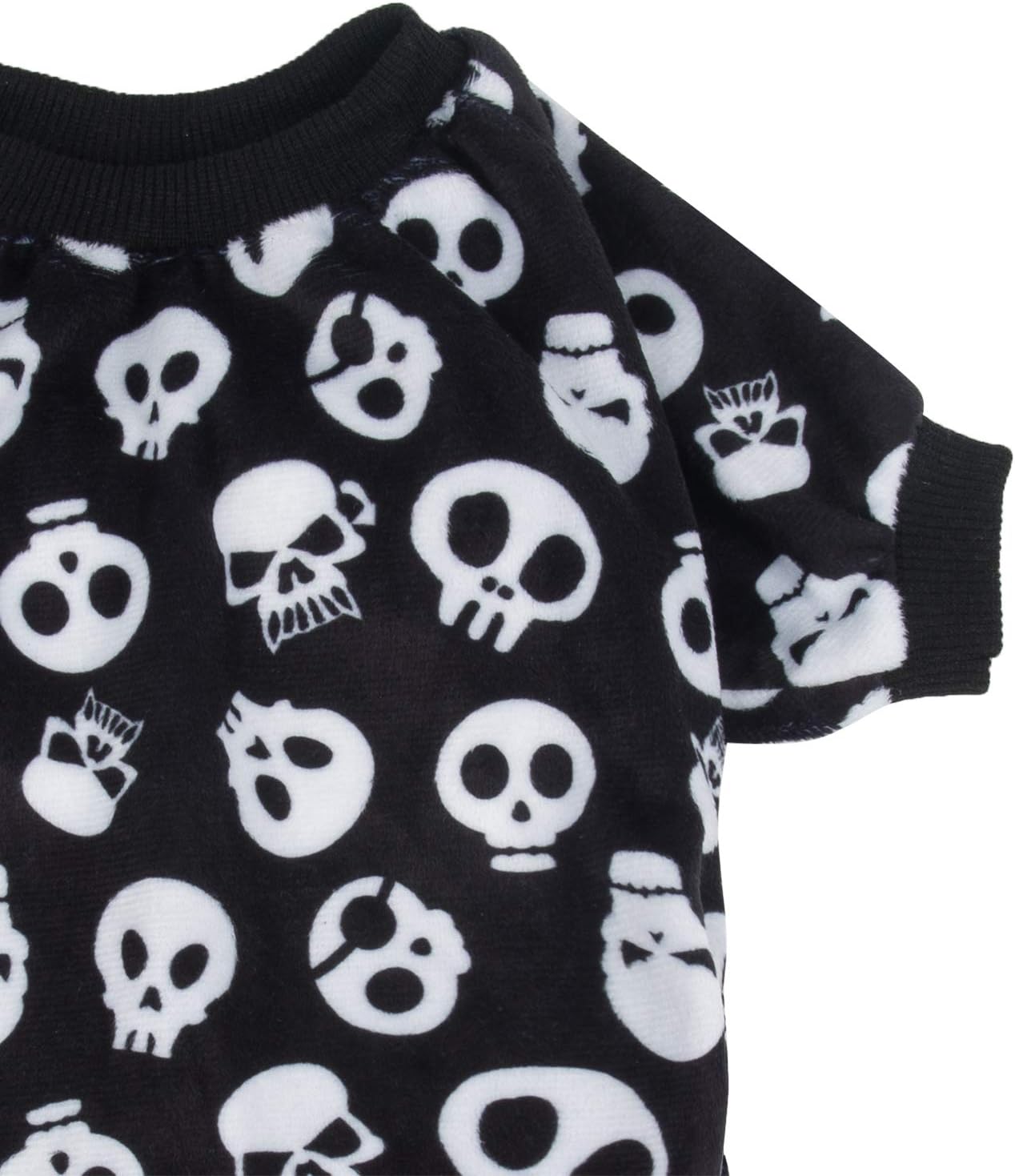 CuteBone Dog Halloween Pajamas Puppy Onesies Small Dogs Soft Pjs Coat Cat Apparel Comfy Pet Christmas Clothes Outfit Doggie Bodysuit P11XXL