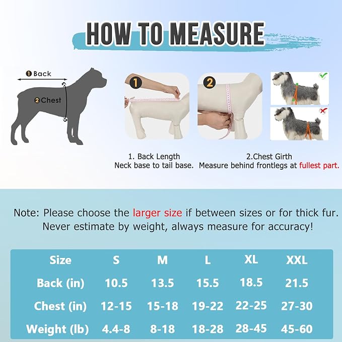 Lukovee Recovery Suit for Dogs, Onesie Surgery Recovery Suit for Female Male Dogs, Abdominal Wounds Cone E-Collar Alternative Prevent Licking Spay Recovery Suit (Peach,L)