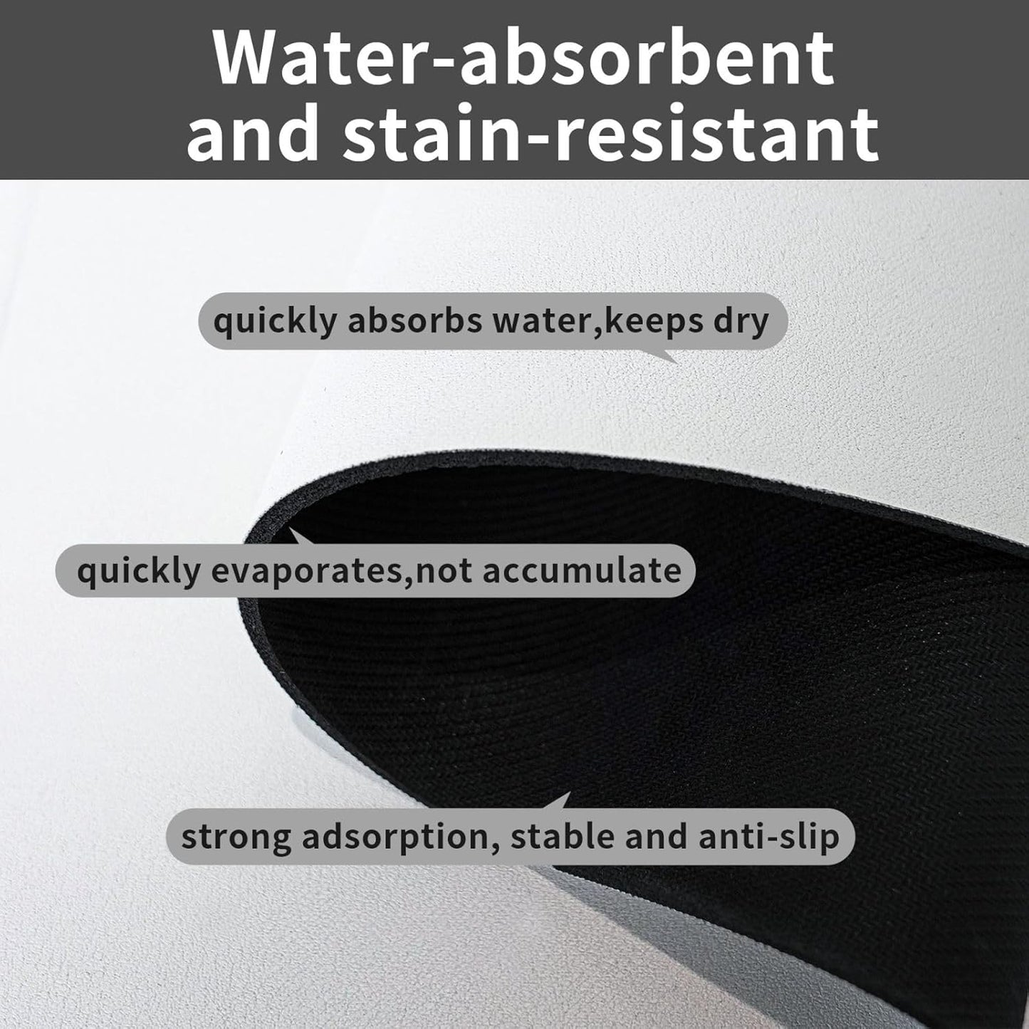 Colorful Mandala Dog Food Mat Absorbent Bowl Mats No Stains Quick Dry Waterproof Pet Cat Placemats for Food and Water, 30x45cm