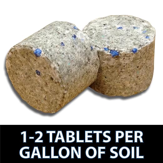 CrystalClear Thrive Aquatic Pond Plant Food, Fish Safe Water Garden Fertilizer, Nutrients Boost Lily & Lotus Flower Bloom & Root Growth, 60 Tablets