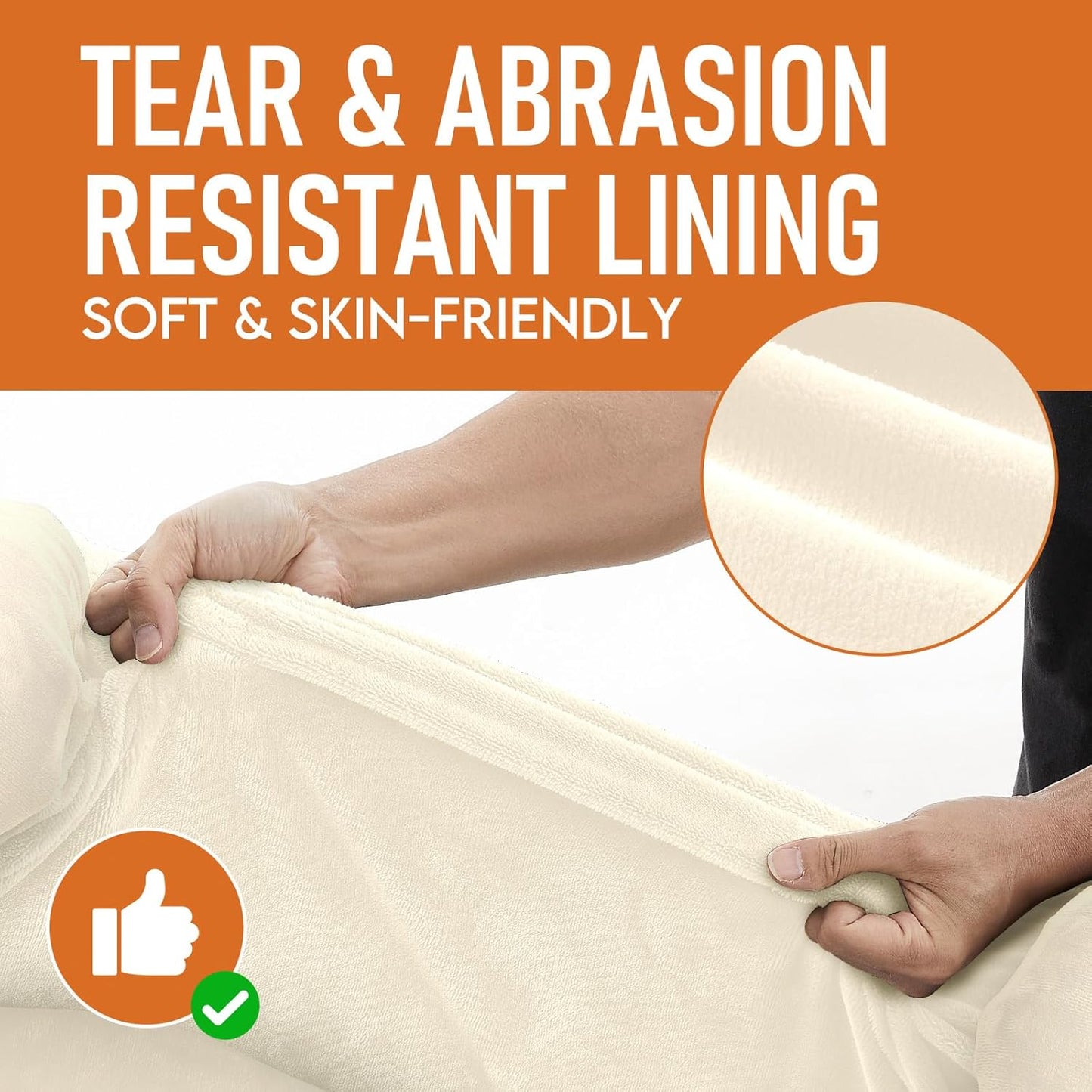 OhGeni Orthopedic Dog Couch Pet Sofa Large Sized Cat Beds with Comfort Foam Support, Soft Comfortable Fabric, Machine Washable Waterproof Removable Cover, 35-Inch (Orange)