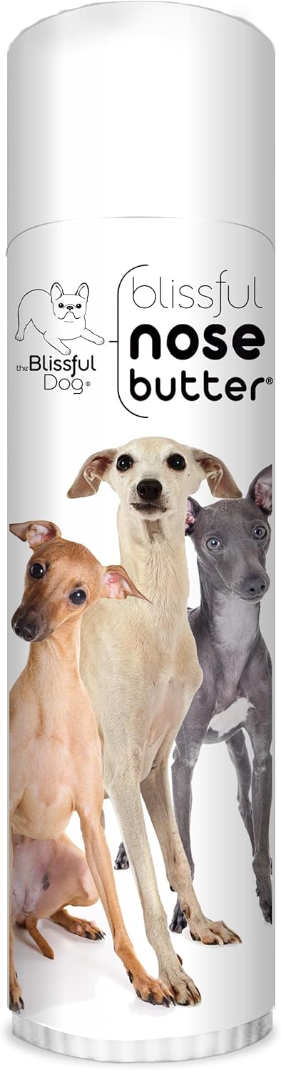 The Blissful Dog Italian Greyhound Unscented Nose Butter - Dog Nose Butter, 0.50 Ounce