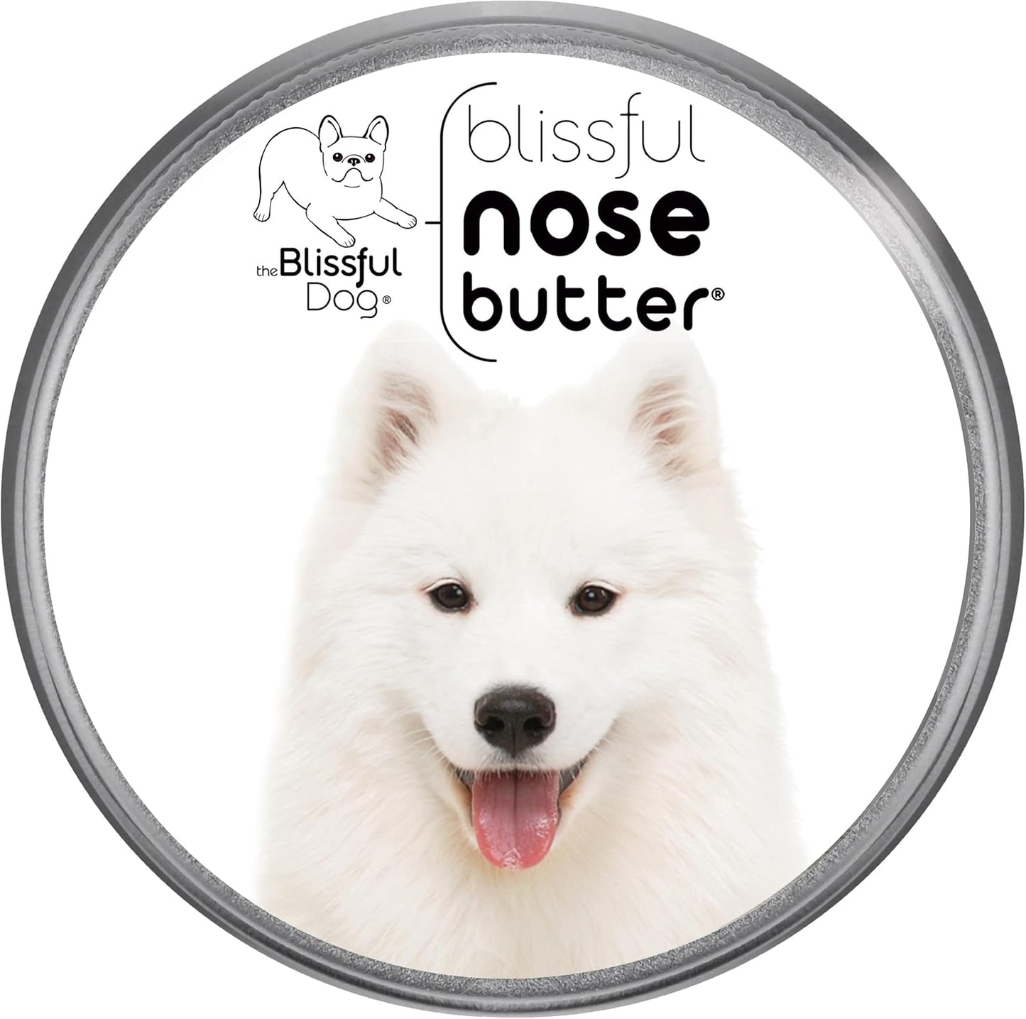 The Blissful Dog Samoyed Unscented Nose Butter - Dog Nose Butter, 4 Ounce