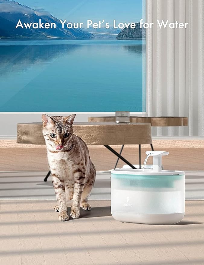 PETLIBRO 4 Packs Replacement Filters for Capsule Cat Water Fountain PLWF002, 2 Months Set of Replacement Filters for Ultra Quiet Pet Water Fountain