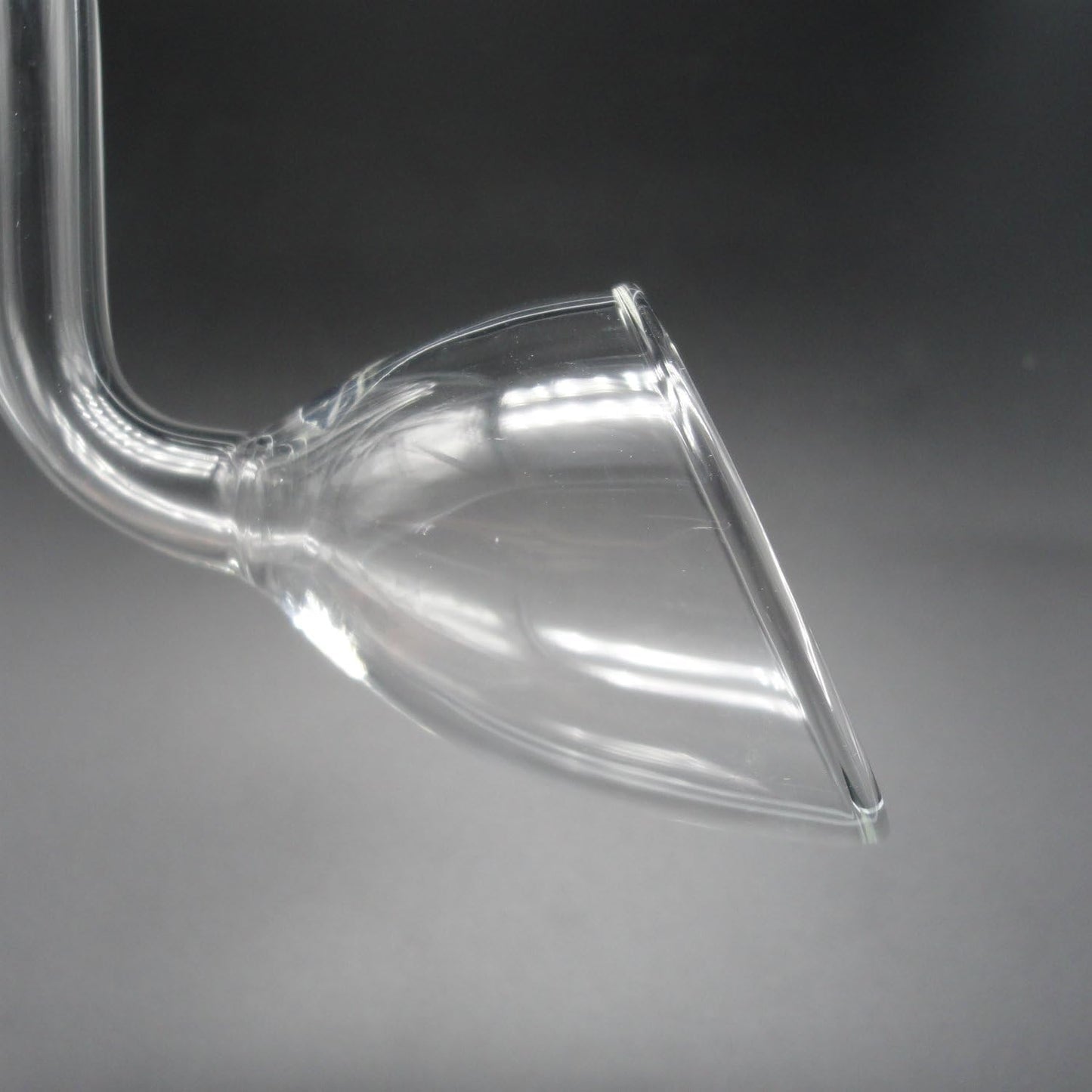 Glass Lily Pipe Outflow for Aquarium Planted Tank (10mm for 9/12mm (3/8" ID) tubing)
