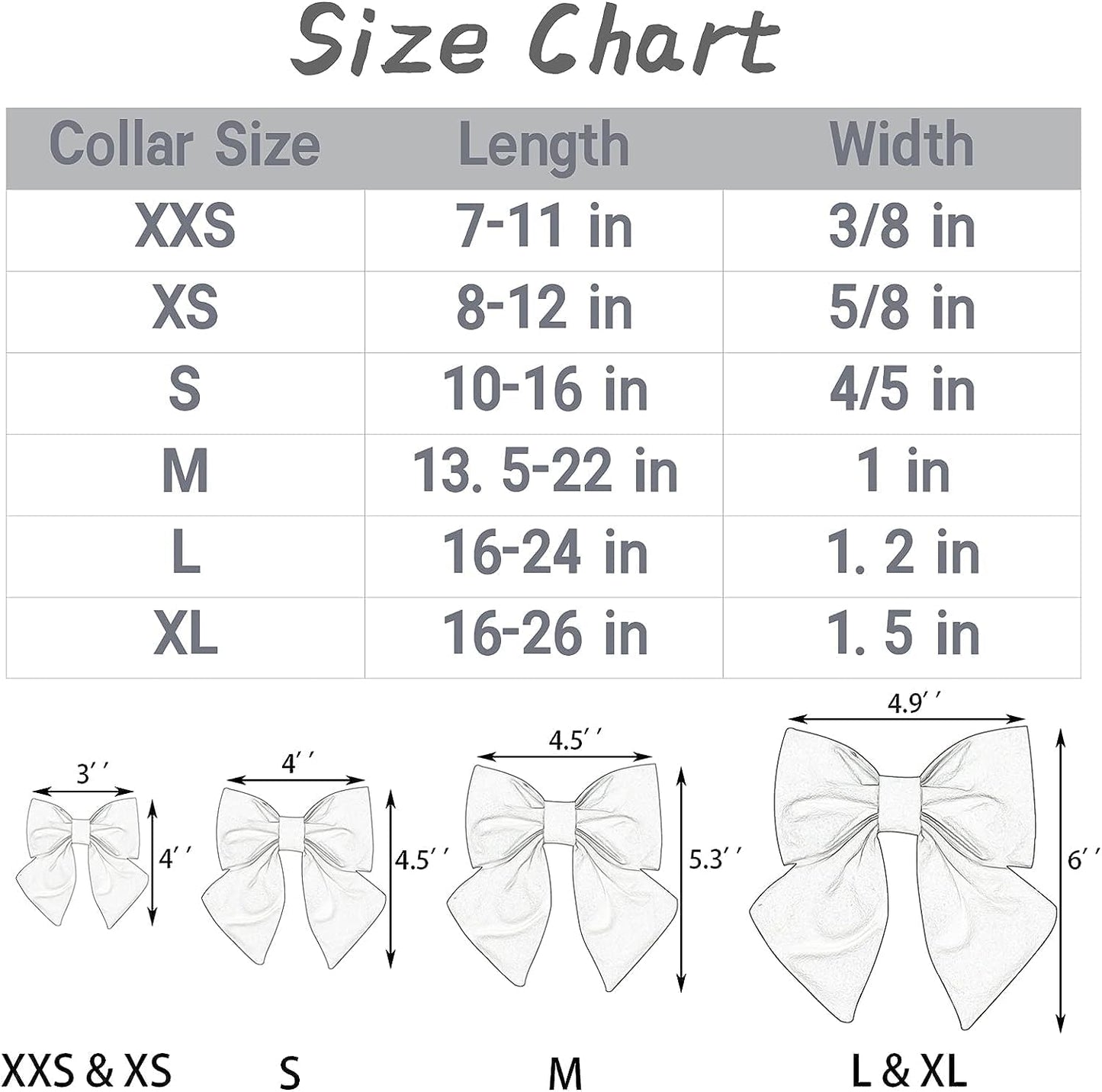 Lionet Paws Halloween Dog Collar with Bowtie - Cute Cotton Adjustable Black Bowtie Dog Collar with Metal Buckle for Small Medium Large Dog Girl Boy Gift, L, Neck 16-24in