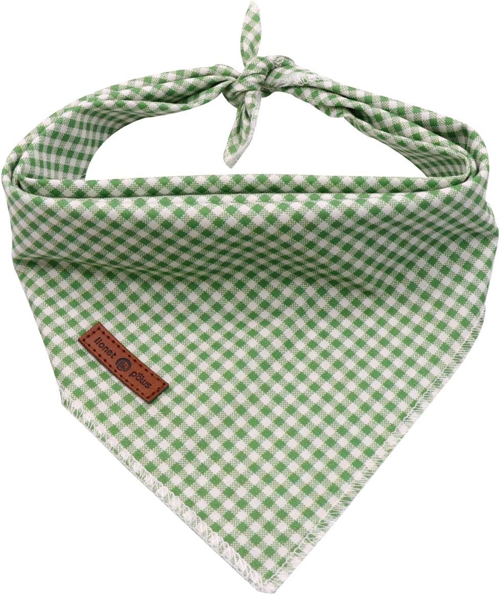 Lionet Paws Dog Bandana for Small Medium Large Dogs, Cat Dogs Kerchief Triangle Bibs Scarf for Girl or Boy