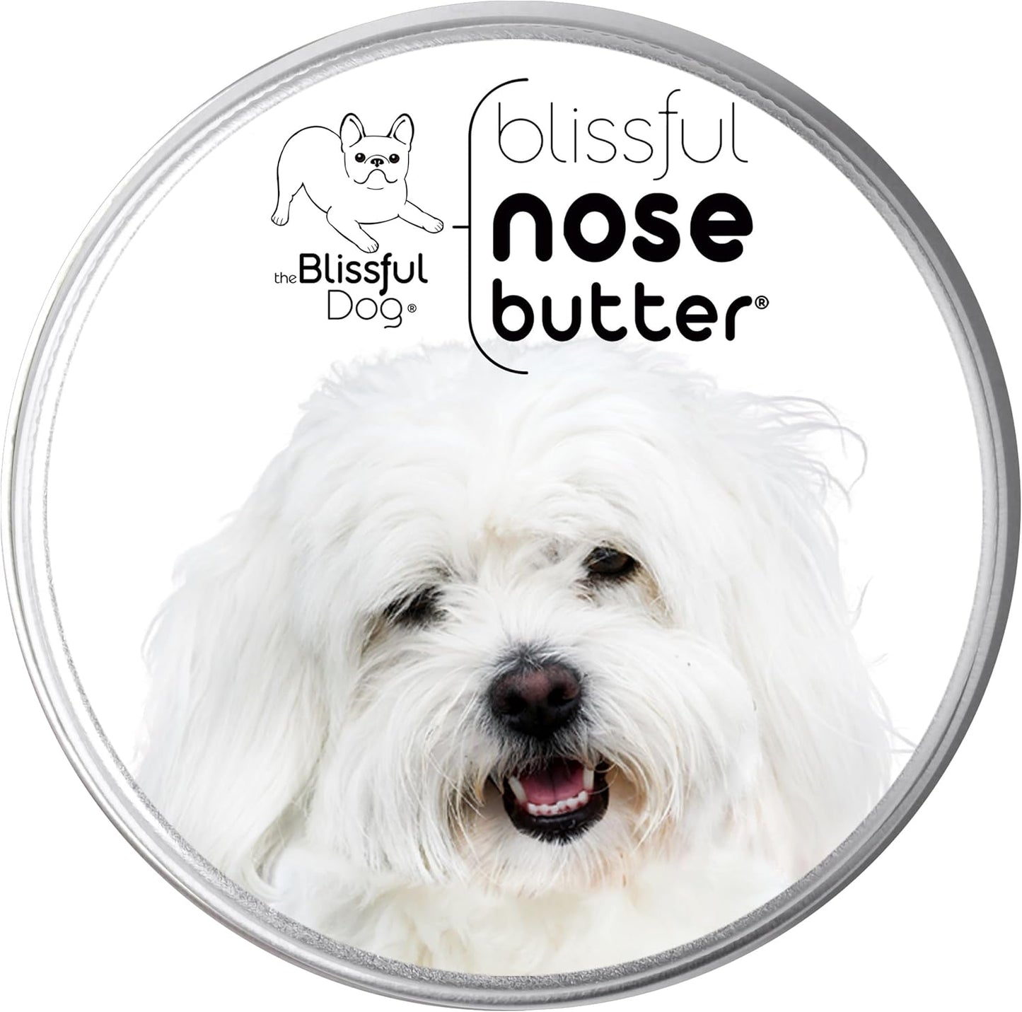 The Blissful Dog Coton De Tulear Unscented Nose Butter, 4-Ounce