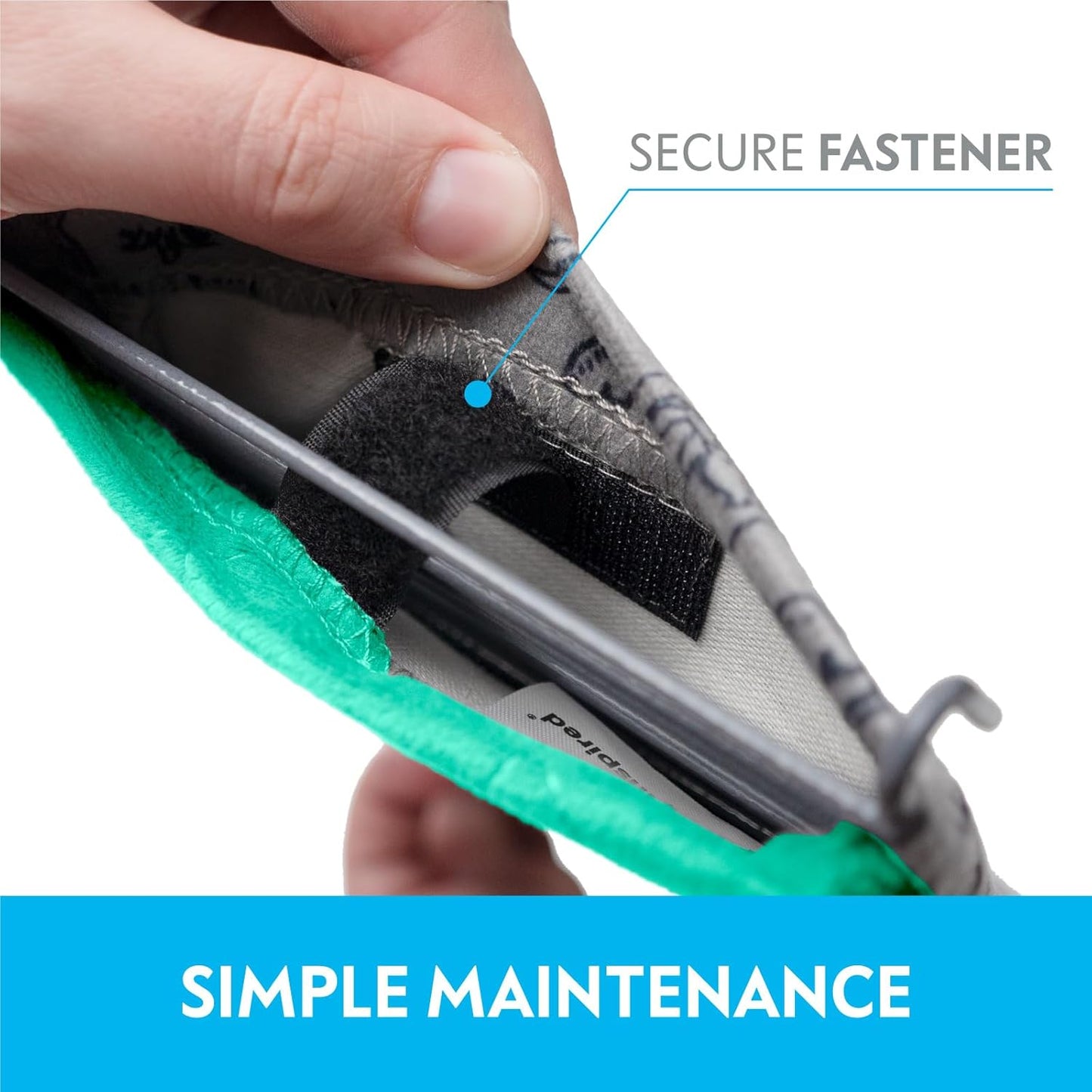 Paw Inspired Fitted Fleece Liner for Ferret Nation, Critter Nation Cage for Ferrets, Rats, Chinchillas, Hedgehogs & Other Small Animals (Green, Ramp Cover)