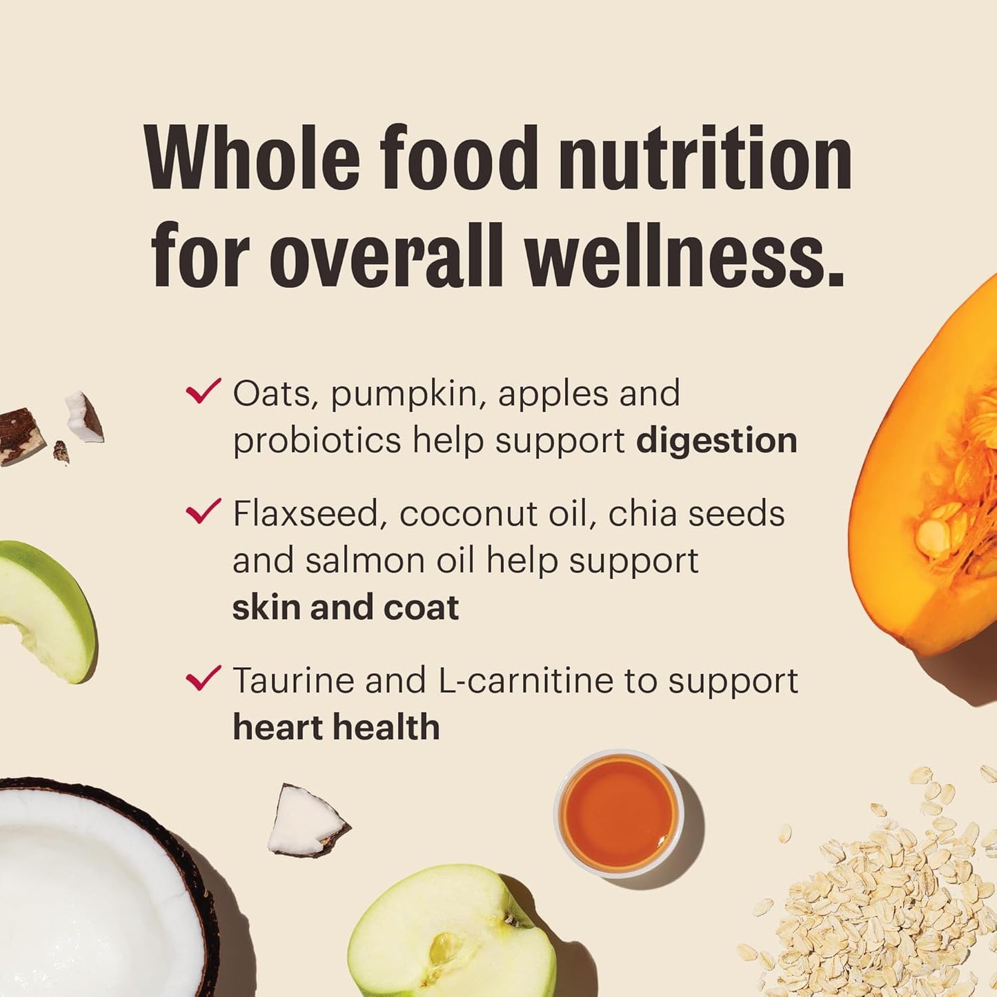 The Honest Kitchen Whole Food Clusters Grain Free Beef Dry Dog Food, 20 lb Bag