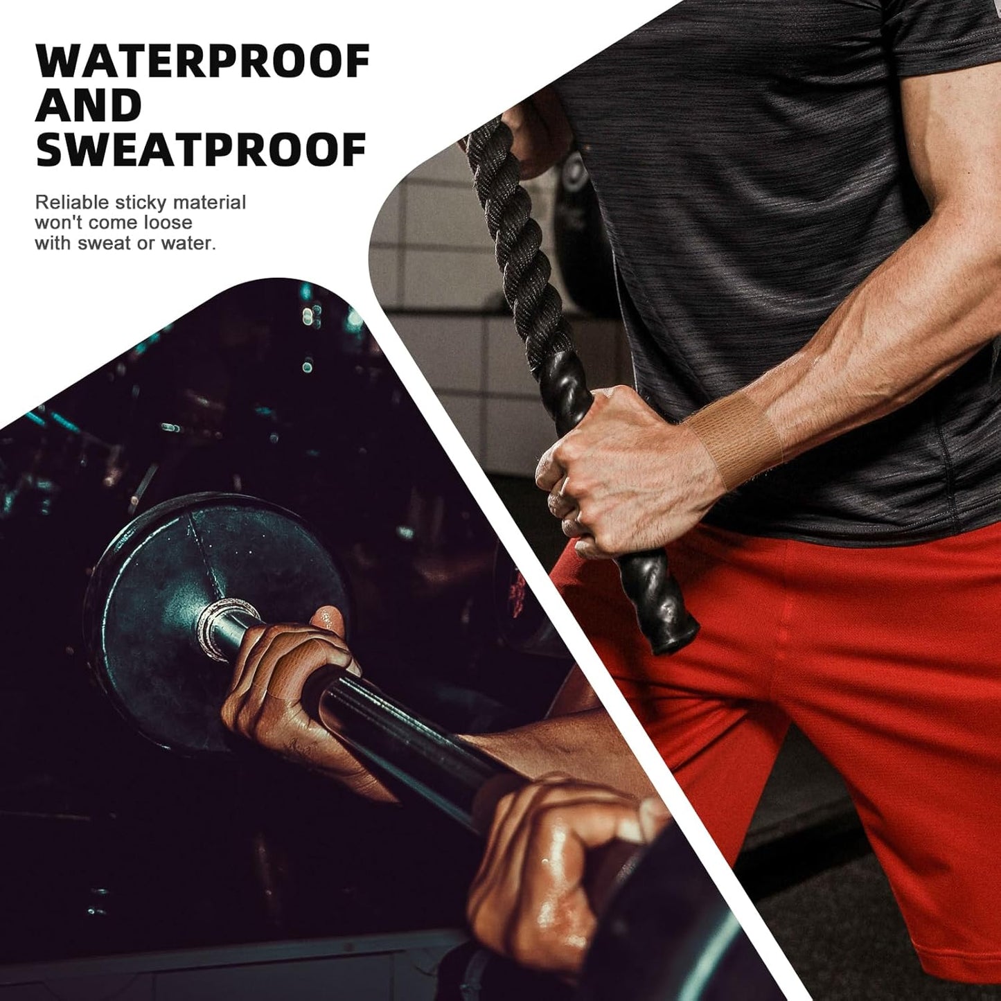 OK TAPE Self Adherent Cohesive Bandages Wrap - 12Packs, 3" x 5 Yards, Non-Woven Self Adhesive Bandage Wrap for Thumb, Finger, Wrist, Ankle, Vet Wrap Bandages Tape (Mixed Colors)