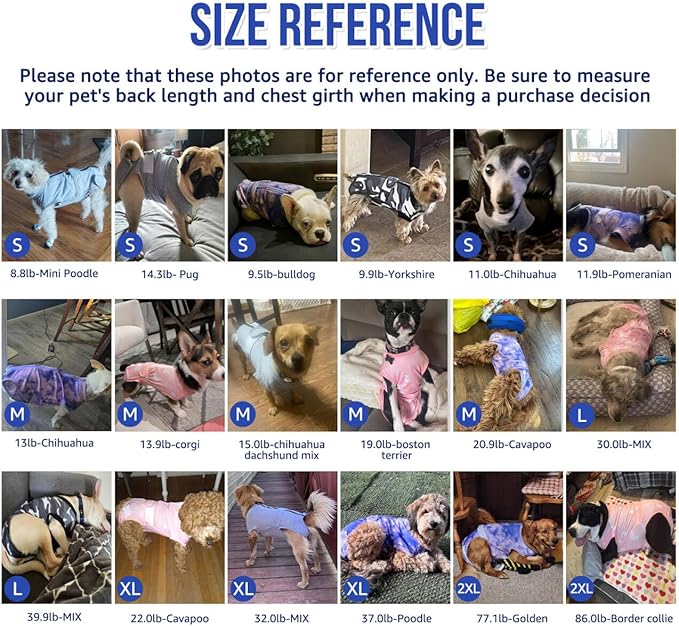 Lukovee Recovery Suit for Dogs, Zipper On Recovery Suit for Female Male Dog, Onesie Abdominal Wounds Cone E-Collar Alternative Prevent Licking Spay Recovery Suit (GY,XXL)