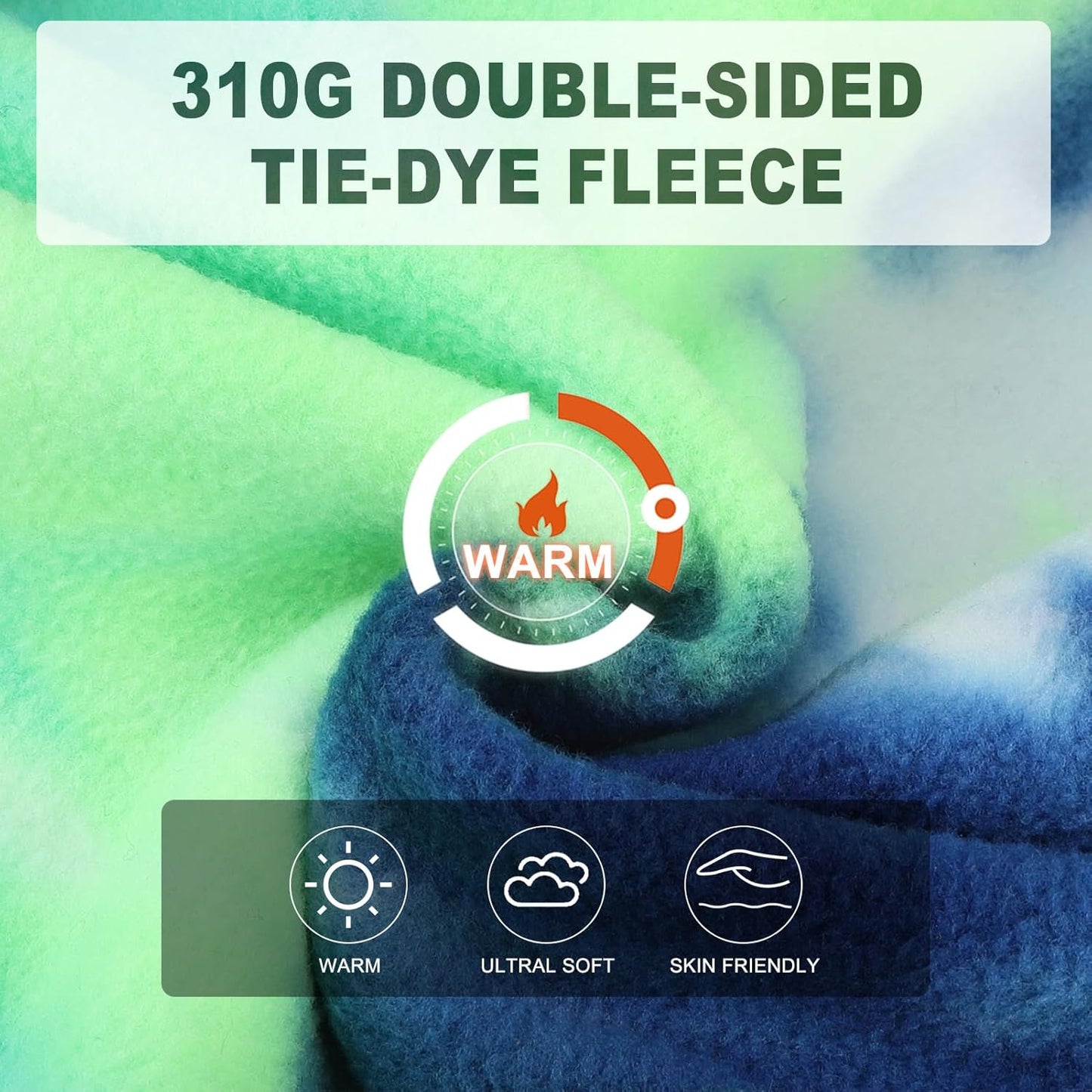 BEAUTYZOO Tie Dye Dog Hoodie Sweaters for Small Medium Size Dogs Girls Boys- Premium Quality, Ultra Soft, Superior Comfort Fit,Breathable Fleece Hooded Sweatshirt- Cold Weather Pet Clothes Winter Coat