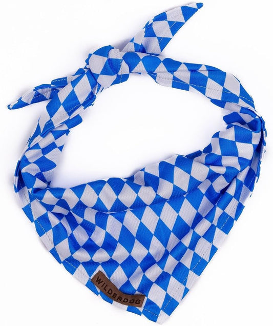Wilderdog Dog Bandana with Lightweight Quick Drying Poly-Blend Mesh Material in Oktoberfest