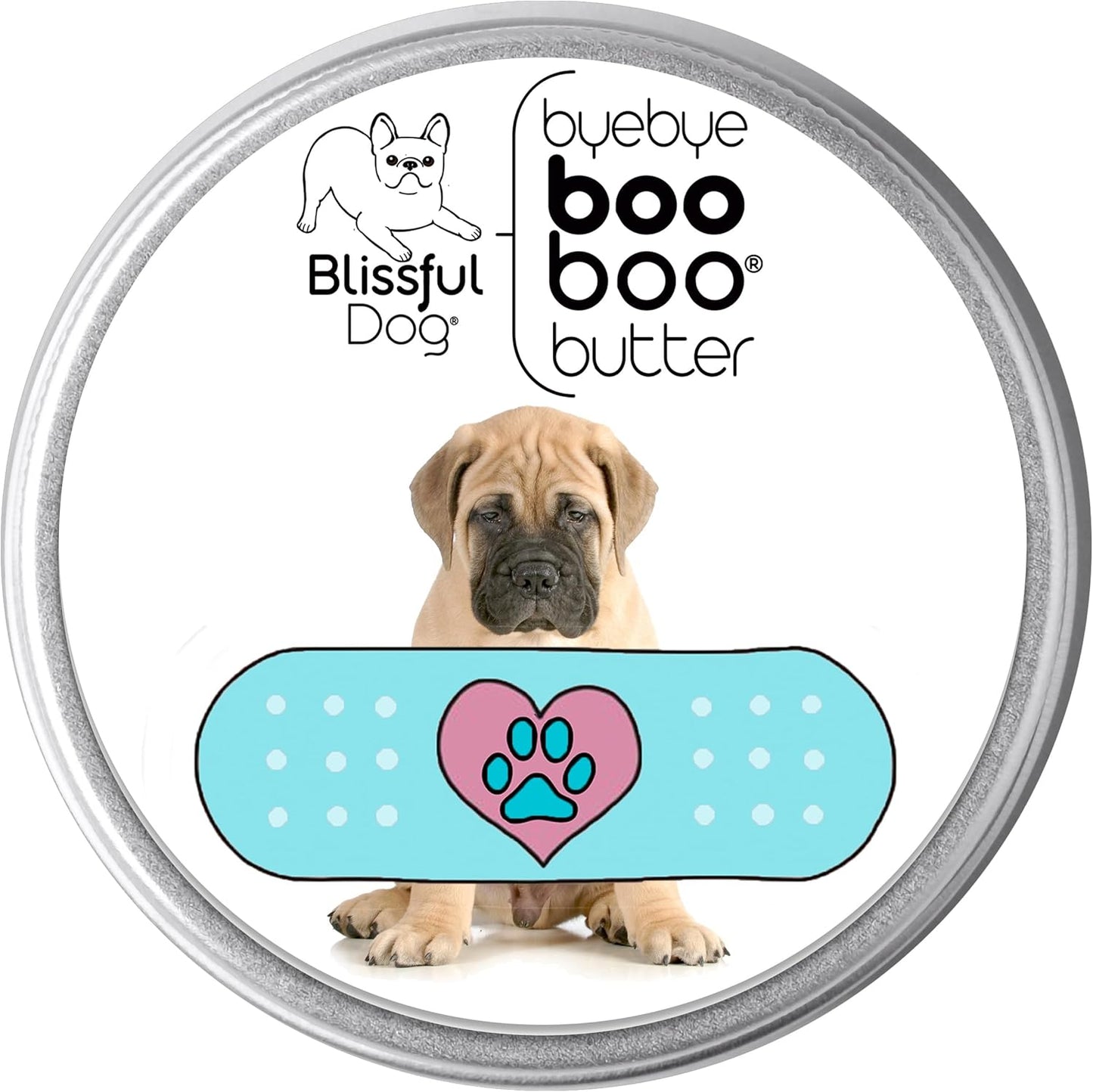 The Blissful Dog 2 oz TIN Bullmastiff Booboo Butter