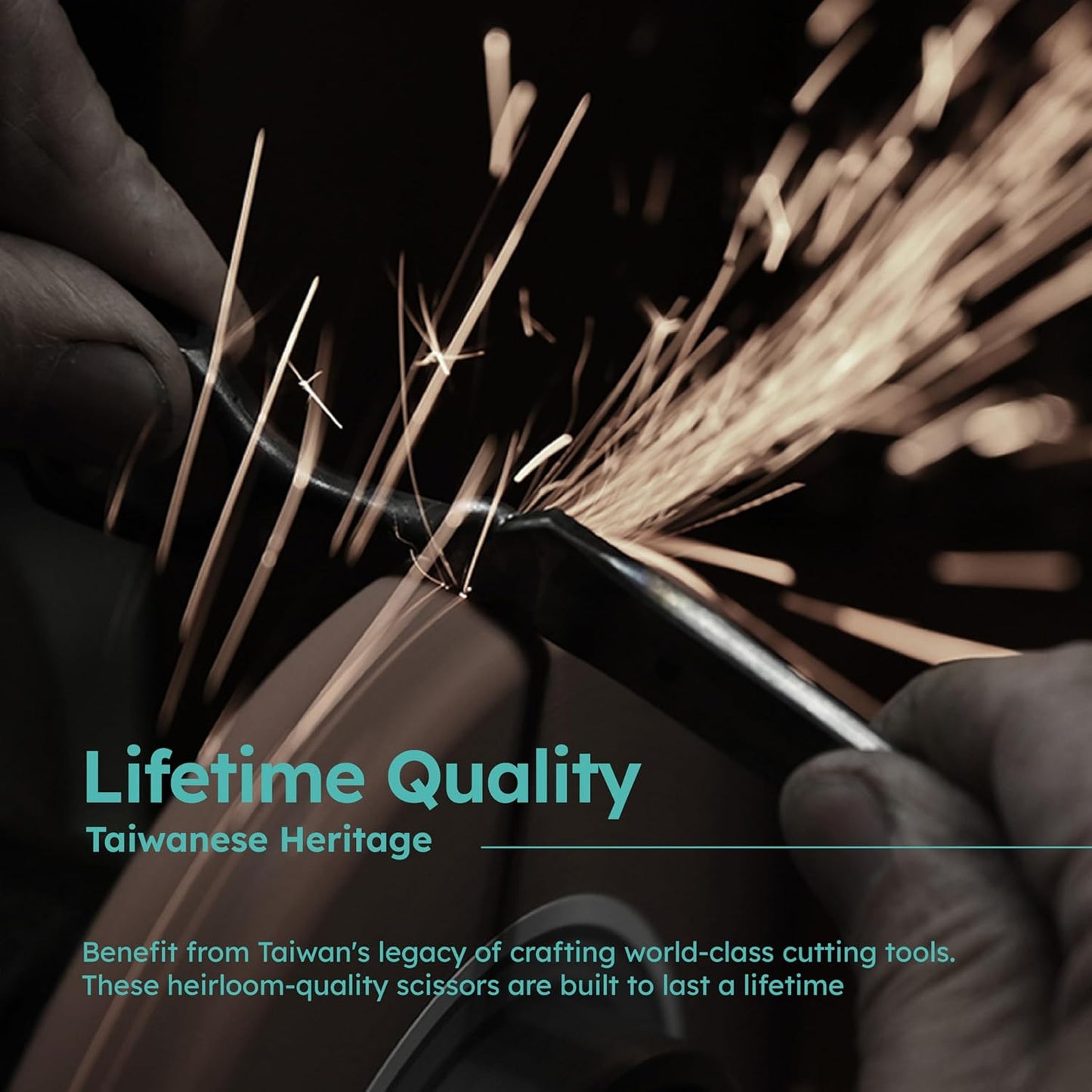 7” Dog Grooming Scissors｜VG10 Japanese Steel Professional Pet Grooming Shears for Cats & Dogs｜Clean Cut & Precise Trimming｜Lightweight Ergonomic Handcrafted Design｜K9 Shears