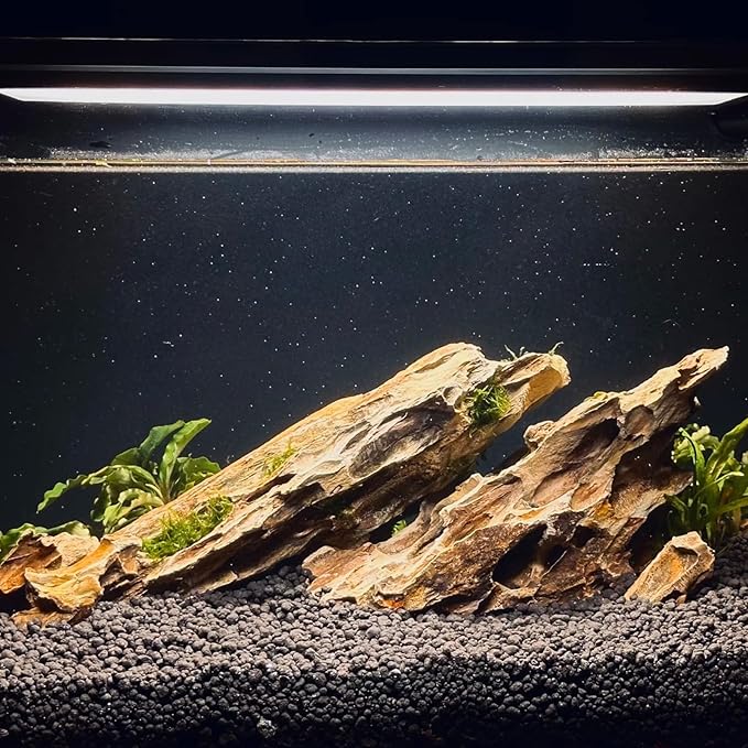 Aquariums Stones Natural Rocks 3Lb Aquarium Rock for Fish Tank Aquascaping,Aquariums,Terrariums,Vivariums,Decorative Stone,Reptile Enclosures,Paludariums,and Gardens-（2-5 Inch）